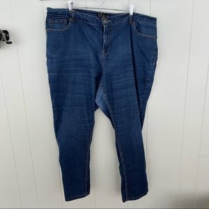 Lane Bryant Blue Denim Skinny Jeans